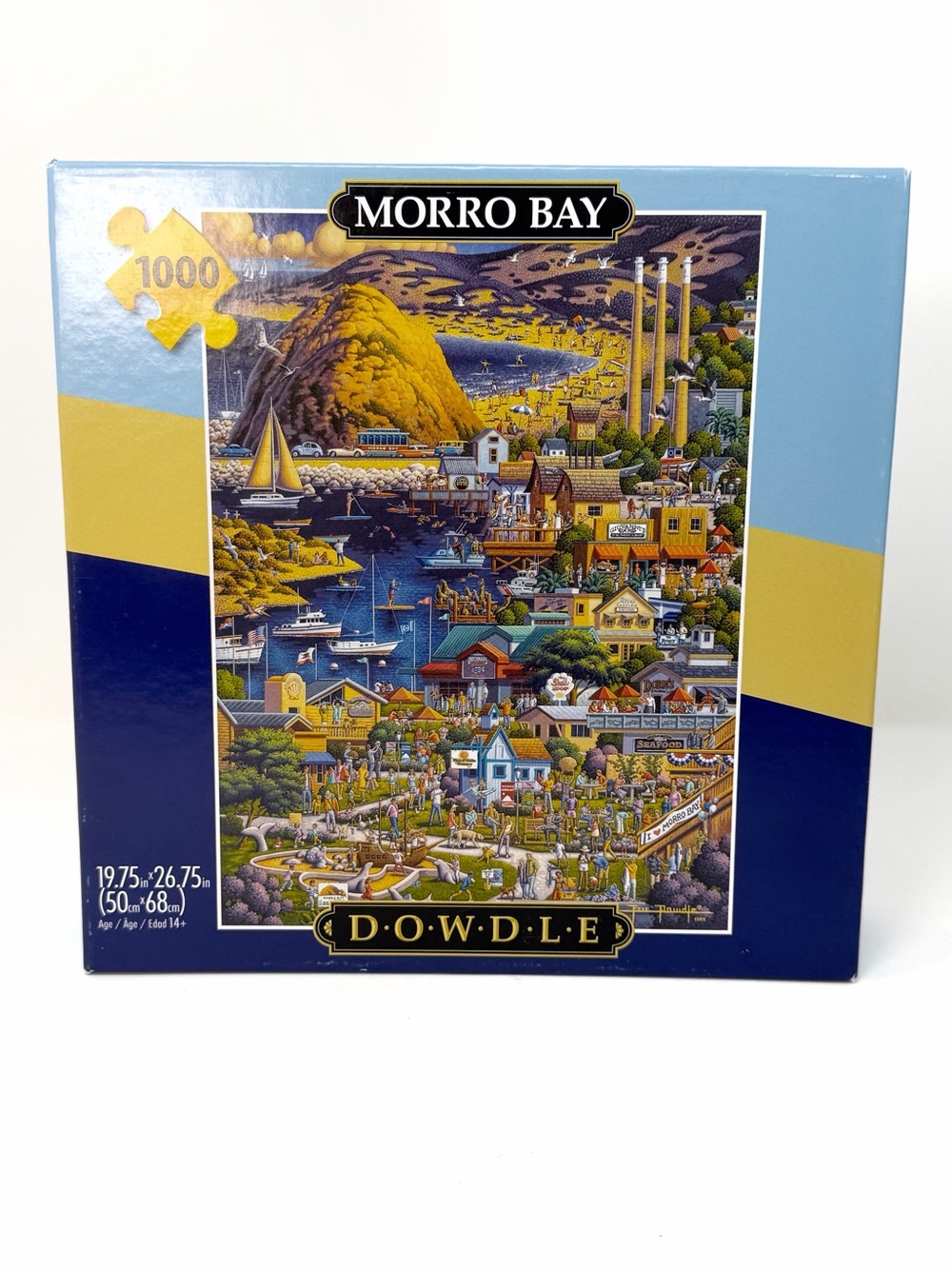 Dowdle Morro Bay Puzzle 1000 Piece Buffalo Games Coastal California Poster